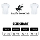 Pacific Polo Men'S 6 Pack Shirts Crew Tshirt Cotton