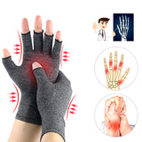 1Pair Compression Arthritis Gloves Wrist Support Cotton Joint Pain Relief Hand Brace Women Men Therapy Wristband