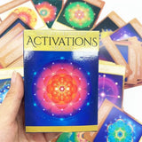 Sacred Geometry Activations Oracle Deck Cards English for Family Gift Party Playing Card Table Games