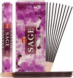 Sage Incense Sticks and Incense Stick Holder Bundle Insence Insense Hem Incense Sticks