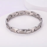 Healing Magnetic Bracelet for Men Woman 316L Stainless Steel Bracelet 4In1 Elements Bangles Chain & Link Bracelets Viking