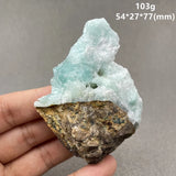 NEW! 100% Natural Blue Aragonite Minerals Specimen Stones and Crystals Healing Crystals Quartz from China