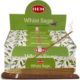 Masala White Sage Incense Sticks and Incense Stick Holder Bundle Insence Insense Hem Incense Sticks