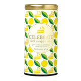 Celebrate with a Cuppa Cake Tea, 36 Tea Bags, Gourmet Tea, Vanilla Lemon-Coconut Cake Tea Gift Tin