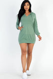 French Terry Hoodie Dress (CAPELLA)