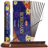 Rosemery Incense Sticks and Incense Stick Holder Bundle Insence Insense Hem Incense Sticks