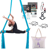 Aerial Silk Yoga Hammock- Hardware Kit Durable 10 Yards