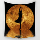 2021 New India Yoga Creative Tapestry Beach Throw Mat Yoga Rug Wall Hanging Gobelin Livingroom Bedding Home Decor