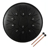 6 Inch 11-Tone Steel Tongue Drum Hand Pan Drums with Drumsticks Percussion Instruments Musical Instruments Drums Music Drum Set