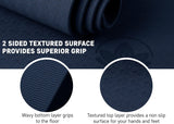 Clever Extra Thick Yoga Mat to Protect Joints | Yoga Mat Non Toxic | Rubber Yoga Mat with Robust anti Tear Design for Beginner to Advanced Yogis | Non Slip Exercise Mat