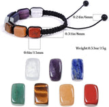 Genuine 7 Chakra Adjustable Bracelets Crystal Healing Stones Bracelets Supernatural Reiki Natural Stones Bead Bracelets for Women Men