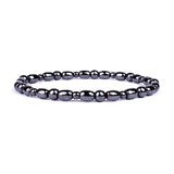 Magnetic Anklet Brazilian Black Stone Loss Magnetic Therapy Bracelet Weight Loss Product Slimming Health Care Jewelry