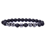 Magnetic Anklet Brazilian Black Stone Loss Magnetic Therapy Bracelet Weight Loss Product Slimming Health Care Jewelry