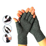 1Pair Compression Arthritis Gloves Wrist Support Cotton Joint Pain Relief Hand Brace Women Men Therapy Wristband