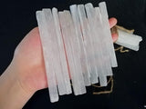 White Selenite Sticks Selenite Crystal Wand Bulk 4-5