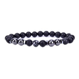 Magnetic Anklet Brazilian Black Stone Loss Magnetic Therapy Bracelet Weight Loss Product Slimming Health Care Jewelry