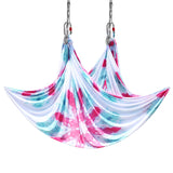 Elastic Gradient Color Aerial Yoga Hammock, Yoga Swing, Home Gym Fitness, 5 M