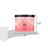 3-Wick Ombre Wrap Bright Hibiscus Scented Candle, 14 Oz