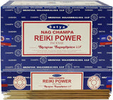 Reiki Power Incense Sticks and Incense Stick Holder Bundle Insence Insense Satya Incense