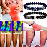 Magnetic Anklet Brazilian Black Stone Loss Magnetic Therapy Bracelet Weight Loss Product Slimming Health Care Jewelry