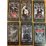 10.3*6Cm XIII Dark Tarot Cards Deck Board Game English Mysterious Divination Fate