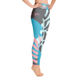 "Be You" Leggings - FLOWER BLUE Special Edition