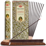 Precious Jasmine Incense Sticks and Incense Stick Holder Bundle Insence Insense Hem Incense Sticks