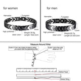 Tungsten Magnetic Bracelet for Women Men Arrow Couple Tungsten Bracelet Men Chain Health Energy Hematite Bracelet anti Scratch