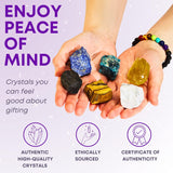 Gemini Gifts for Women - Gemini Crystal Healing Stone Gift Set - 12 Zodiac Signs - Zodiac Gifts - Astrology Gifts for Women - Horoscope Gifts - Spiritual Gifts for Women