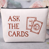 Tarot Card Storage Bag for Tarot Enthusiasts Ask the Cards Halloween Witch Zipper Bag (Ask the Cards)