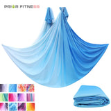 Elastic Gradient Color Aerial Yoga Hammock, Yoga Swing, Home Gym Fitness, 5 M