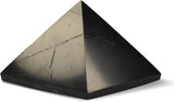 Authentic Shungite Pyramid Polished 50 Mm / 1.96