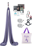 Aerial Silk Yoga Hammock- Hardware Kit Durable 10 Yards