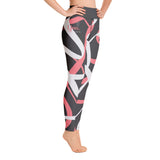 "Be You"- Leggings - ABSTRACT BLACK