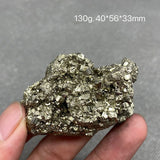 100% Natural Rare Shiny Cubic Pyrite Mineral Specimen Stones and Crystals Healing Crystals Quartz