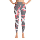 "Be You" - Leggings - ABSTRACT GREY