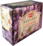 Precious Lavender Incense Cones and Cone Incense Burner Bundle Insence Insense Hem Incense