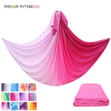 Elastic Gradient Color Aerial Yoga Hammock, Yoga Swing, Home Gym Fitness, 5 M