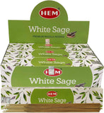 Masala White Sage Incense Sticks and Incense Stick Holder Bundle Insence Insense Hem Incense Sticks