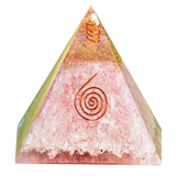 Natural Stone Orgonite Gem Pyramid Crystals Orgone Protection Energy Generator Healing Reiki Chakra Meditation Ornaments Crafts