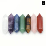 Home Decoration Craft Stones Gifts Natural Stone Set 7 Chakra Reiki Healing Stone Quartz Mineral Ornament Healing Gemstone