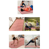 Yoga Mat Fitness Mat Home Non-Slip Thickening Shock Absorption Mute Sound Insulation Mat Sports Yoga Mat