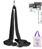 Aerial Silk Yoga Hammock- Hardware Kit Durable 10 Yards