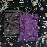 Velvet Drawstring Bag Thick and Reusable Dices Bag Jewelry Bag Pouch for Tarot Rune Bag Playing Cards Coins Cosmetics Cards