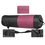 Yoga Backpack Case Bag Waterproof Yoga Pilates Waterproof Yoga Bag Gym Bag Carriers for 6-10Mm (Yoga Mat Not Including)