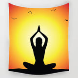 2021 New India Yoga Creative Tapestry Beach Throw Mat Yoga Rug Wall Hanging Gobelin Livingroom Bedding Home Decor