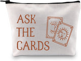 Tarot Card Storage Bag for Tarot Enthusiasts Ask the Cards Halloween Witch Zipper Bag (Ask the Cards)