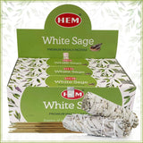 Masala White Sage Incense Sticks and Incense Stick Holder Bundle Insence Insense Hem Incense Sticks